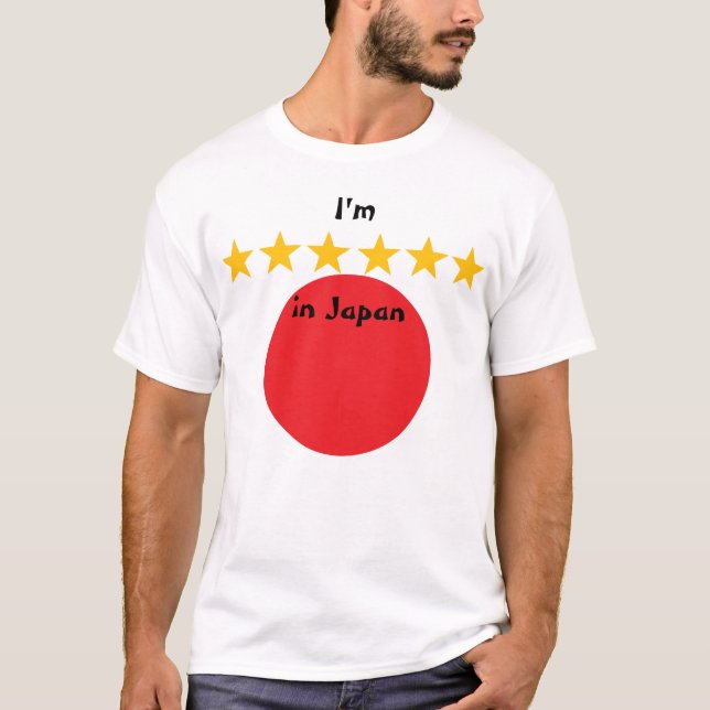 Camiseta 6 Estrellas en Japón (Anverso)