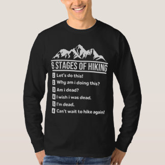 Camiseta 6 etapas de senderismo