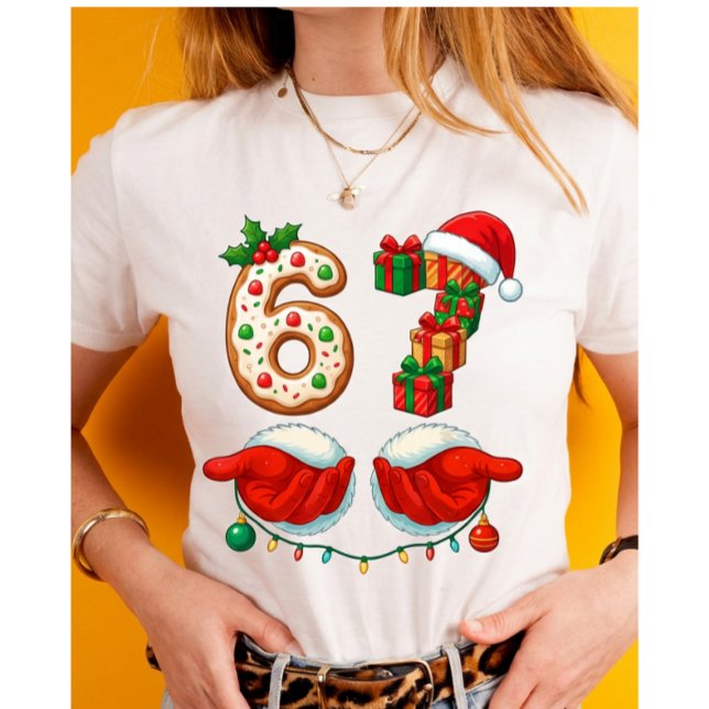 Camiseta “6 Gifts & Santa Hands” Cookie (Subido por el creador)