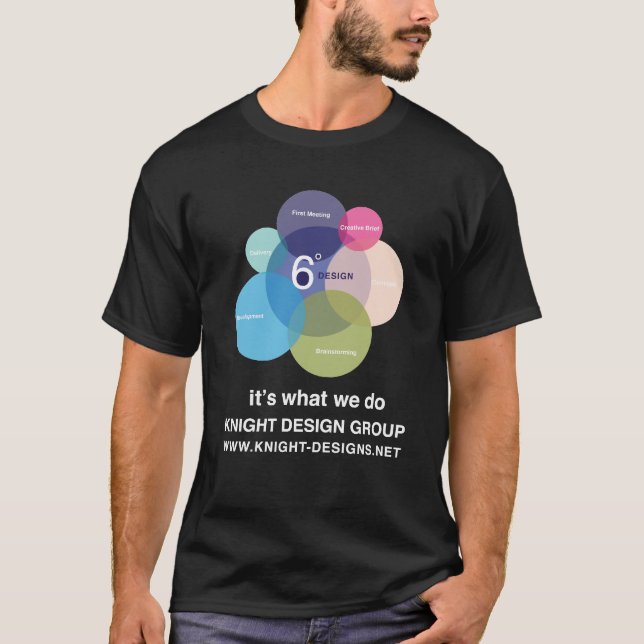 Camiseta 6 grados de diseño (Anverso)