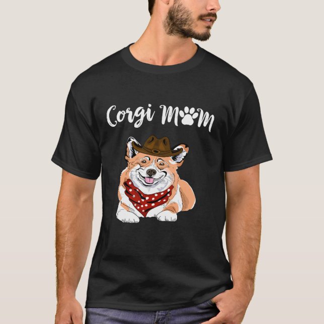 Camiseta 6 Mamá Corgi (Anverso)