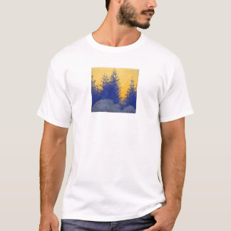 Camiseta 6" paisaje decorativo
