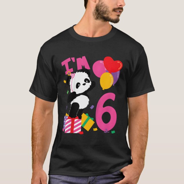 Camiseta 6 Panda (Anverso)