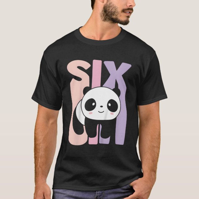 Camiseta 6 Panda 6.º Día B (Anverso)