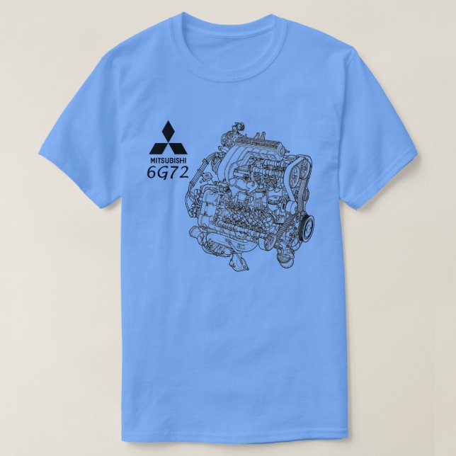 CAMISETA 6G72 (Diseño del anverso)