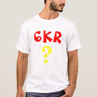 Camiseta 6KR misterio T