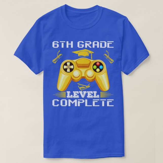 Camiseta 6th Grade Level Complete Class Of 2022  Graduation (Diseño del anverso)