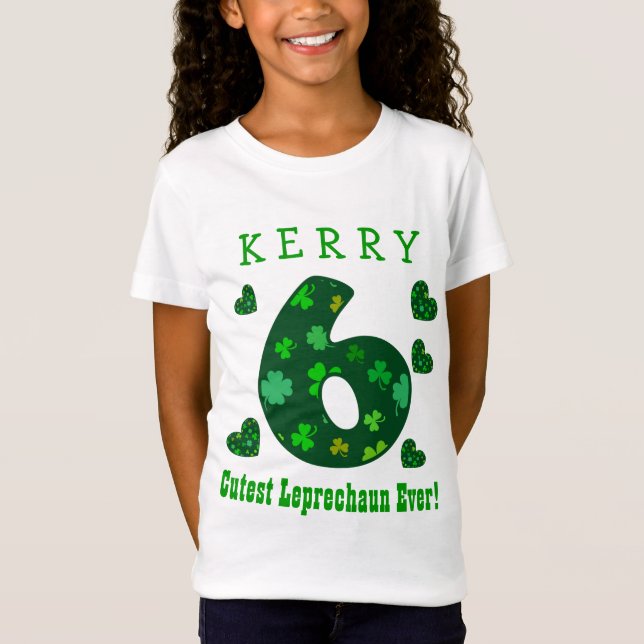 Camiseta 6to El Leprechaun más lindo siempre 4 de St (Anverso)