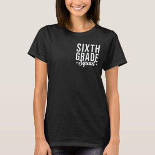 Camiseta 6to Equipo de Sexto Grado Profesor Estudiante Bols