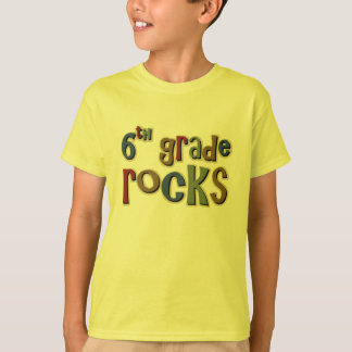 Camiseta 6to Rocas sextas del grado