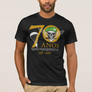 Camiseta 70º aniversario de paracaidista portugués