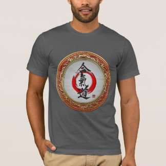 Camiseta [700] Caligrafía japonesa - Aikido