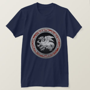 Camiseta [700] Dragón islandés, Landvttir [Silver]