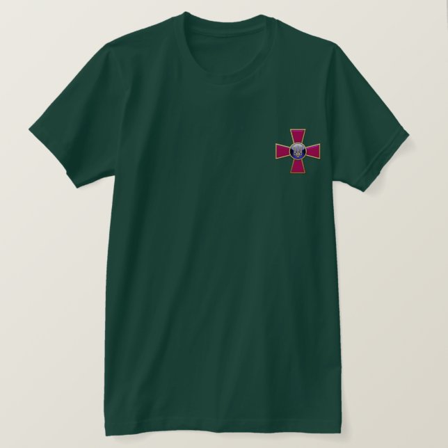 Camiseta [700] Emblema de las Fuerzas Armadas Ucranianas (Anverso del diseño)