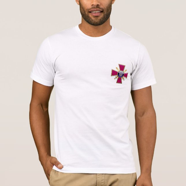 Camiseta [700] Emblema de las fuerzas terrestres ucranianas (Anverso)