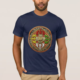 Camiseta [700] Mandala doble tibetana de Dorje