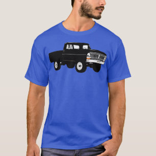 Camiseta 7072 Camión negro 4x4 F