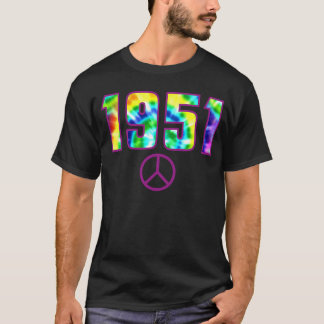 Camiseta 70.ª cosecha de cumpleaños 1951 50 años de paz de