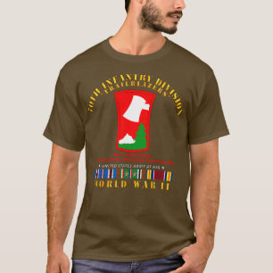 Camiseta 70.ª División de Infantería Trailblazers w WII EU 