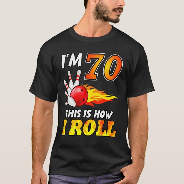 Camiseta 70.º Bote De Cumpleaños Así Es Como Pavo 70 Años (Anverso)