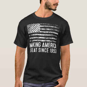Camiseta 70.º cumpleaños haciendo grande a Estados Unidos d