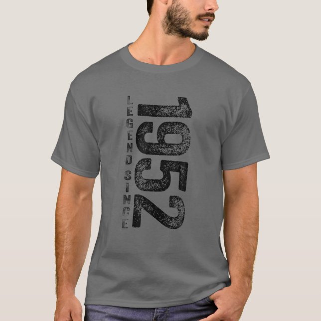 Camiseta 70.º Regalo De Cumpleaños Leyenda Retro De 70 Años (Anverso)