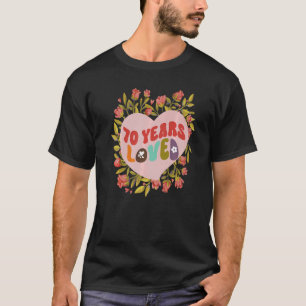 Camiseta 70 años amadas mujeres celebración de cumpleaños r