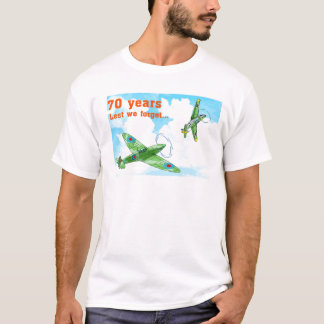 Camiseta 70 años de aniversario de WW2