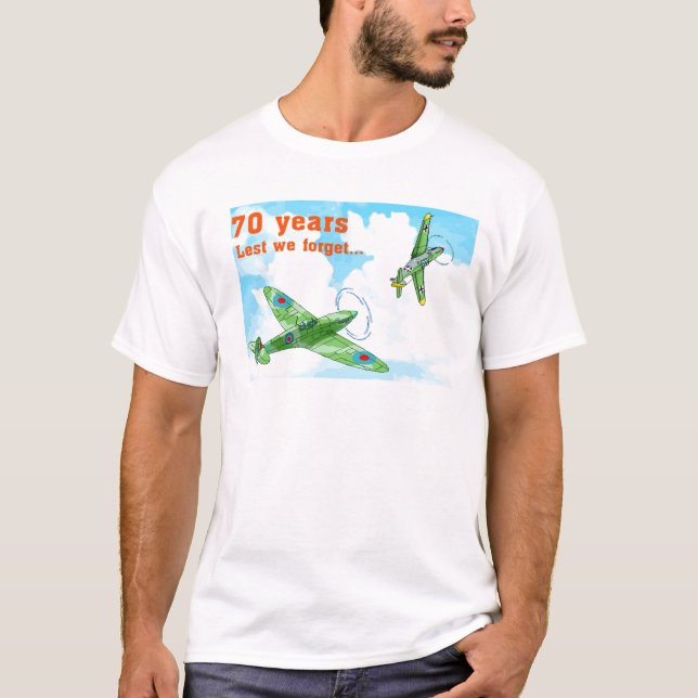 Camiseta 70 años de aniversario de WW2 (Anverso)