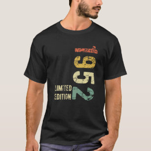 Camiseta 70 años de edad 1952 70º cumpleaños retro