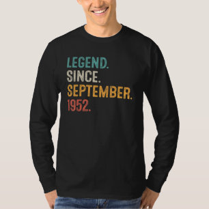 Camiseta 70 años de edad, 70 años, leyenda de cumpleaños de