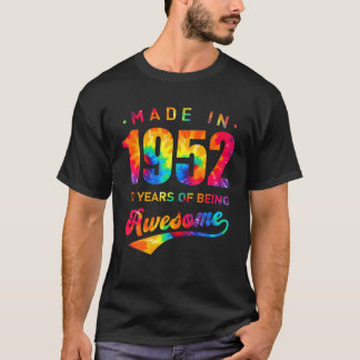 Camiseta 70 Años De Edad 70 Años Tejido De Cumpleaños Hizo