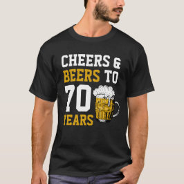 Camiseta 70 años de júbilo y cerveza a 70 años