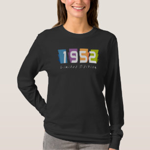 Camiseta 70 Años Hombres Damas de Cumpleaños 70 Años 1952 4