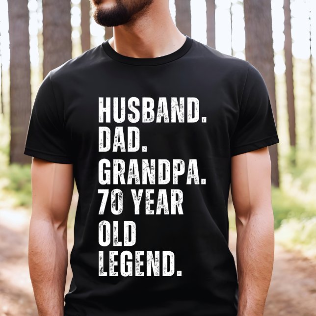 Camiseta 70° cumpleaños - papá nació en 1954 (Subido por el creador)