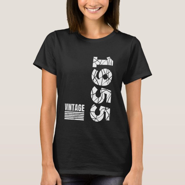 Camiseta 70 cumpleaños RETRO 1955 70º cumpleaños (Anverso)