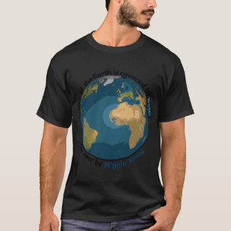 Camiseta 70 de la Tierra está cubierta familia
