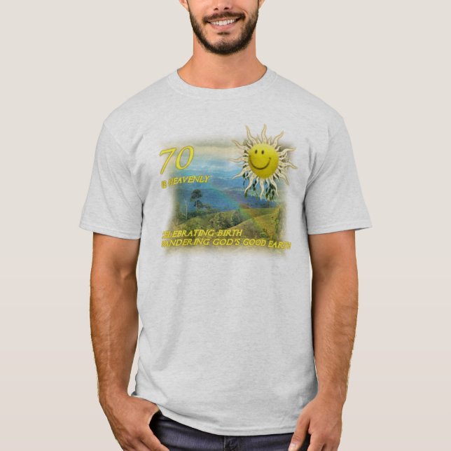 Camiseta 70 es divinos (Anverso)