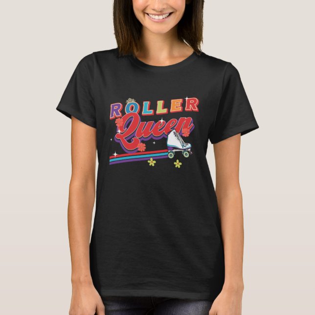 Camiseta 70 s Costume and Retro Roller Disco Outfit for Rol (Anverso)