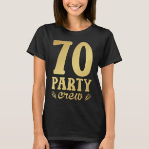 Camiseta 70 tripulantes Fiestas 70ª mujeres natales