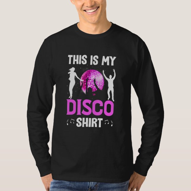 Camiseta 70s & 80s Costume This Is My Disco Costume 1970 19 (Anverso)