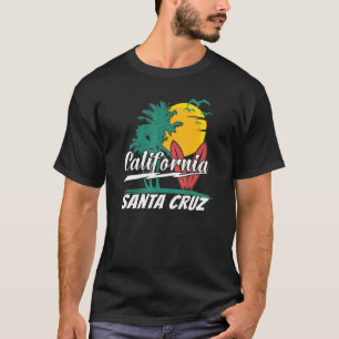 Camiseta 70s 80s en la ciudad de California Santa Cruz Surf