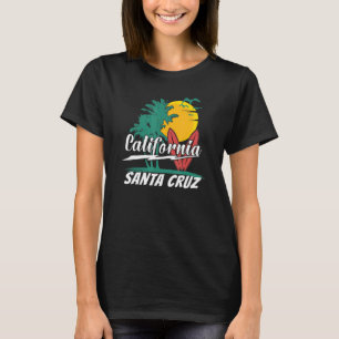 Camiseta 70s 80s en la ciudad de California Santa Cruz Surf