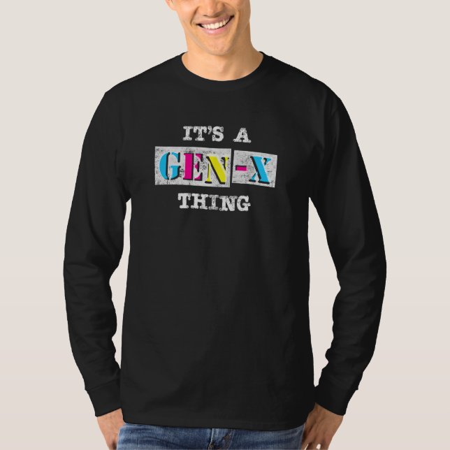 Camiseta 70s 80s Generation X Sarcastic Gen X Reunion (Anverso)