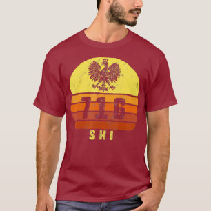 Camiseta 716SKI Día de la Dinámica del Águila Polaca Poloni