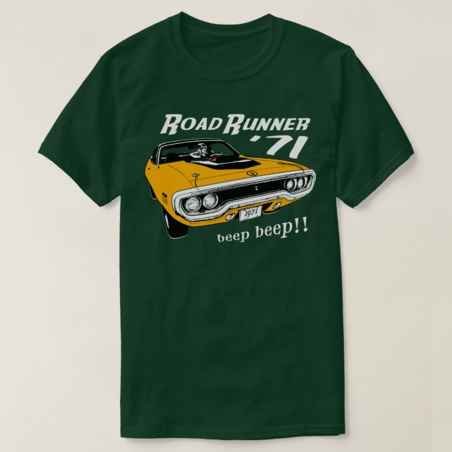 Camiseta 71 Road Runner (Diseño del anverso)