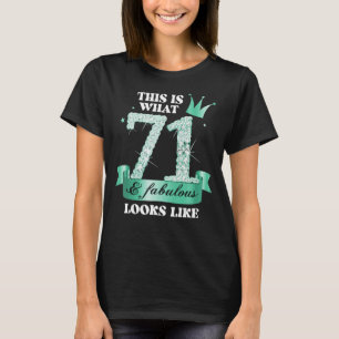 Camiseta 71 y fabulosa foto del grupo Fiesta negro turquesa