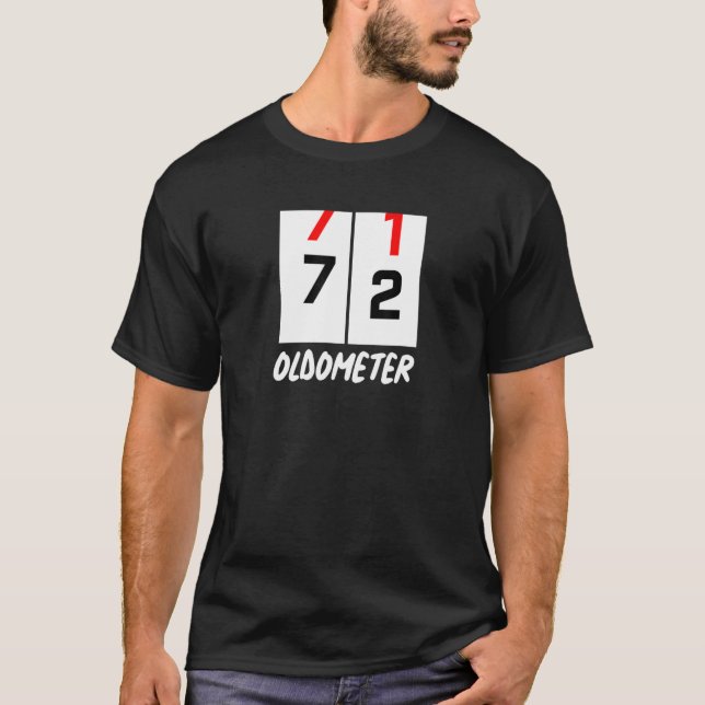 Camiseta 72º cumpleaños 71 72 fiesta de cumpleaños de Oldom (Anverso)