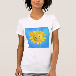 CAMISETA 720227 FLORES DE SOL FLORES FELIZ SMILIE FACE PERS