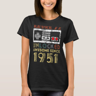 Camiseta 72.ª natalidad Mujeres Hombres Nivel de cosecha 72